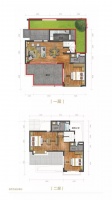 大理云想山 133-136㎡新叠院 硬装交付带部分家具家电
