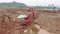 中国安能承建的龙溪河项目龙湖路正式动工