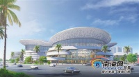 海口国际免税城全力赶工期 打造免税购物"新地标"