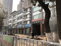 大理下关交通饭店片区 最后一片未拆建筑开工 10日内拆除完毕