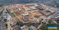 峒中公路口岸(含里火通道)项目建设复工忙