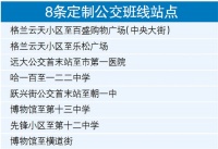 哈市开通8条定制班线 助力复工复产复课