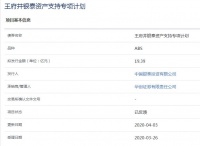 中国银泰投资19.39亿元资产支持ABS已获上交所反馈