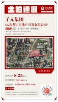 子元集团底价8.25亿拿下润城后续用地 楼面价约为7237元