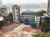 工厂路小学部分建筑已拆除完毕,其中的229名学生将暂时分流至