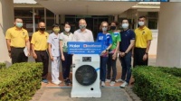 海尔泰国为当地两家医院捐建洗衣点，提供除菌消毒洗护方案