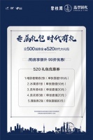 号外号外!碧桂园又发福利了 520元时代大礼包等你来拿
