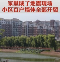 验房是否有必要?入住四五年墙体开裂像地震后,水泥砖一扣就破