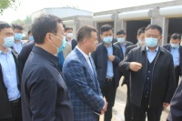 李国珍现场调度开发区重点在建项目