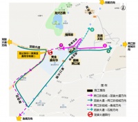 轨道四号线生基堡站施工 两江大道至龙驿大道路口将临时封闭