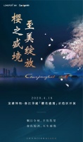 倾城绽放丨龙湖坤和春江华庭「樱花盛境」示范区,至美盛启!