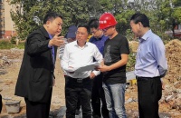 省住建厅副厅长易小林来郴调研城市管理建设工作