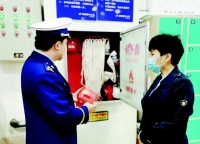 检查消防安全 助力复工复产