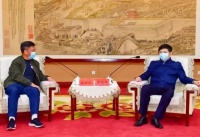石家庄市委书记邢国辉会见孙宏斌一行,推进中央商务区合作建设