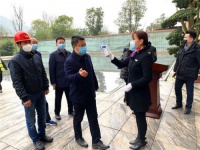 阆中市长杨德宇一行莅临宏义山湖语健康城