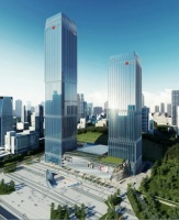 南宁龙光国际大厦，城市前排商务封面