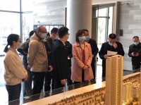 实地·紫薇雅著|区政府领导莅临本案现场参观指导工作
