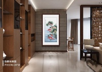 这些走廊装饰画不要错过了 名家手绘花鸟画 吉祥如意