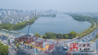 二环北路智慧快速路新进展!中兴大道钢箱梁开始吊装