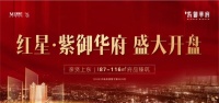 红星·紫御华府耀世首开,全城争藏!