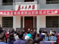 甘肃徽县:青泥岭上喜分红