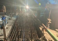 大潮高速项目韩江特大桥边跨合龙