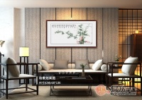 挑选办公室装饰画 就要选国画竹子 学习它坚韧不拔的毅力