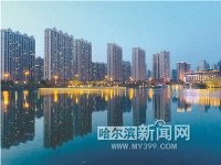 群力4个公园水系陆续注水