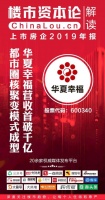 楼市资本论财报通：千亿华夏幸福，都市圈核聚变模式成型