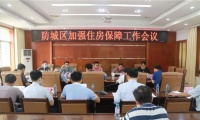 防城区召开加强住房保障工作会议