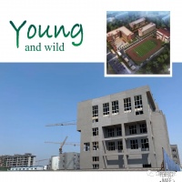 滨湖新区北田小学主体完工