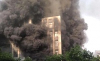 长沙国际研创中心一楼装修现场起火:火已扑灭 无人员伤亡