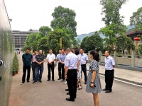 泸州市副市长封安带队莅临故里情源检查指导工作