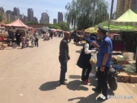 榆次:站北路马路市场专项整治!