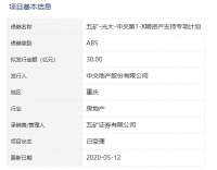 中交地产30亿元ABS获深交所受理