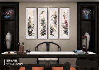 装饰书房就挂雅致花鸟画 彰显品位 修身养性