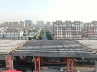 亚运配套项目加紧建设 绍兴329国道智慧快速路建设中