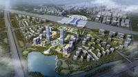 襄阳180米超高层双塔来了!69万方“城际空间站”布局东津
