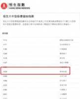 禹洲地产获纳入恒生两大价值指数，彰显资本市场高度认可