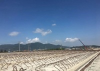 较原计划提早半个月!福州东南快速通道2号桥梁顺利架设