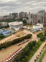 同在黄埔,特大暴雨下实地集团的这个小区为何如此淡定?