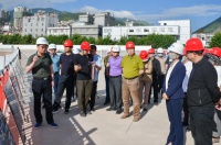 大理州政府领导到州医院片区调研重点建设项目