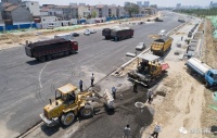 归德北路道路主体工程已基本完工,预计6月份将正式通车