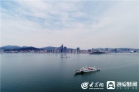 北方海区最大!3000吨级海事巡逻船值守烟台海域
