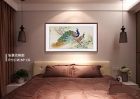 卧室挂什么画合适 卧室挂画就选雅致花鸟画