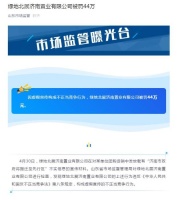 虚假宣传“市政府将搬迁” 山东一房企被罚44万元