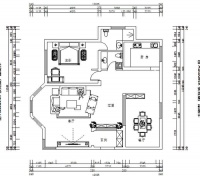 两室两厅的房子怎么装修?参考美式装修风格效果图