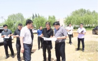 鞠世闻督导调研春季集中开工和新开工重点项目建设情况