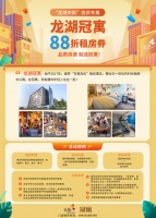 合肥龙湖“冠寓+天街”,6月惊喜福利请查收!