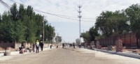 大同市北环路北段施工速度加快,沥青铺设即将展开